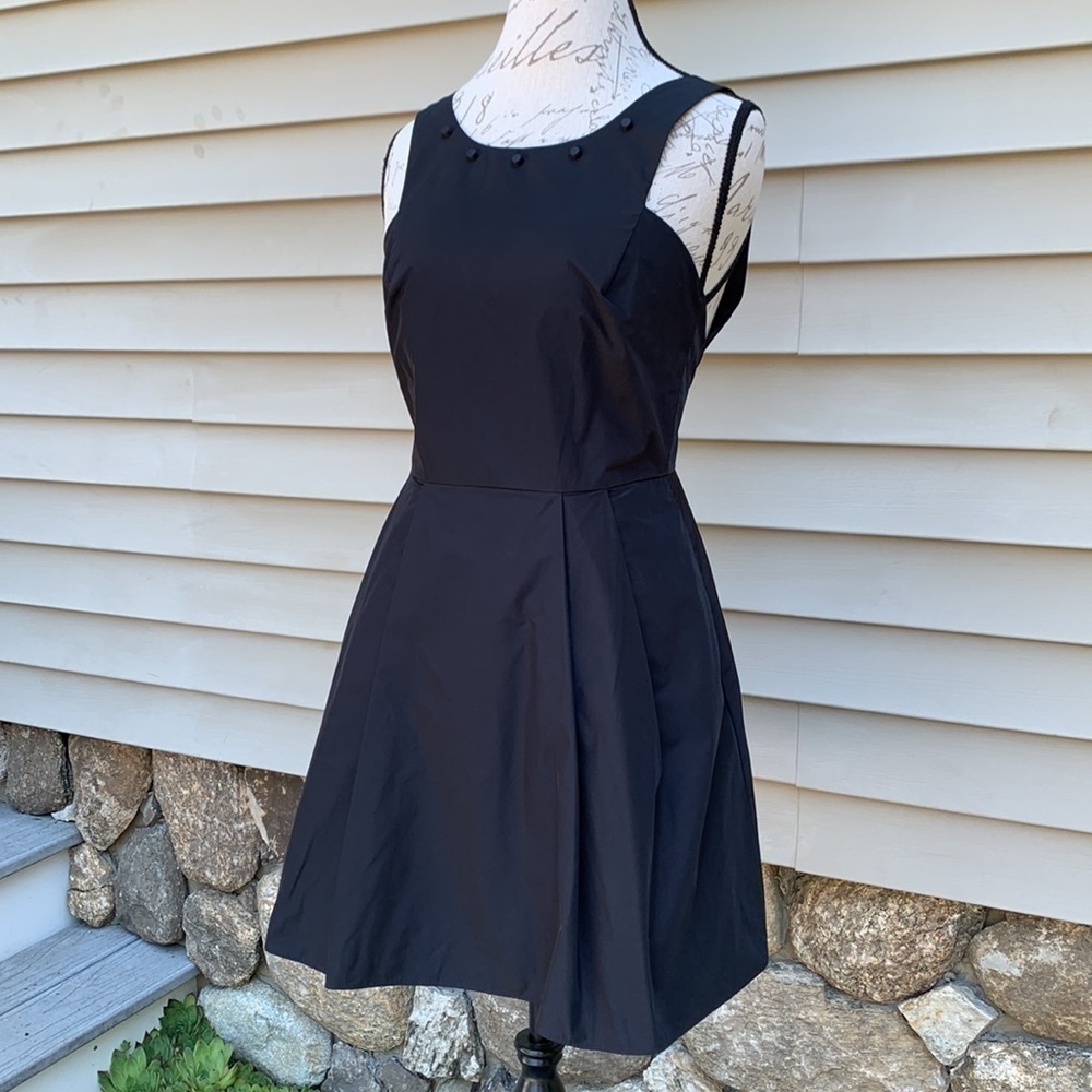 Bcbgeneration studded black fit & flare dress - Picture 5 of 16